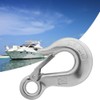 Durable Stainless Steel Clevis Slip Hook with Safety Latch Rowing