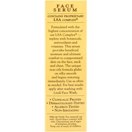 LINDI SKIN Face Serum Citrus - Ultimate Moisture and Comfort To Restore Your Skin Immediately - Reduce Facial Rash, Redness, and Itching - Relieves Uncomfortable Effects of Chemo Rash (1 fl oz)