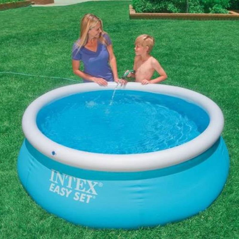 Intex 28101EH Easy Set Inflatable Swimming Pool: 6ft x 20in