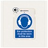 Ear Protection... - Talking Safety Sign - 225x336mm - 1mm Rigid Plastic