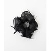Wigo Large Skelibon Big Scrunchie Women's F, Black, Black