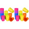 Set of 48 Plastic Cups Beverage Cups Tasting Commercial Wine