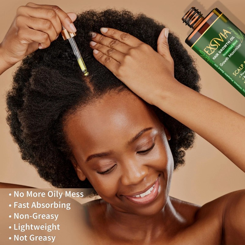 Exsivia Rosemary Mint Scalp & Hair Strengthening Oil with Active