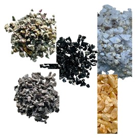 Crystals Rocks - Medium Chips - no powder - 2oz - 100% Crystal Life+LOVE! Cleansing Charging Forever! med2oz (Strawberry Calcite)