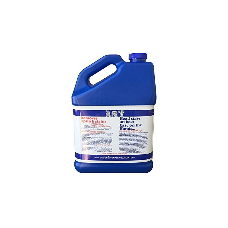 Glissen Chemical 200212 Detergent For Electric Glass Washers, 1-Gallon