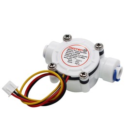 DIGITEN 1/4クイックコネクト0.3〜10L / min水ホール効果流量センサメーター流量 メーター