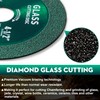 Taoskai 5 Pack 4 inch Glass Cutting Disc for Angle