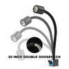 LED Machine Light with Strong Magnetic Base and Flexible Gooseneck