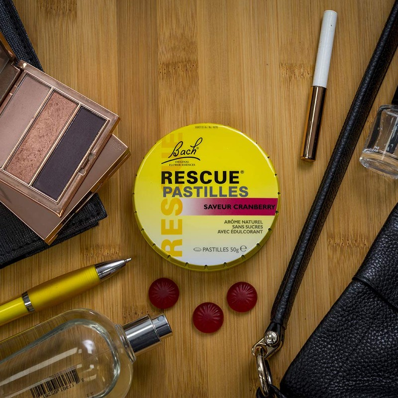 Bach Rescue Lozenges Cranberry Flavour 50g by RESCUE