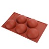 3PCS Semi Sphere Silicone Mold Baking Mold for DIY Making