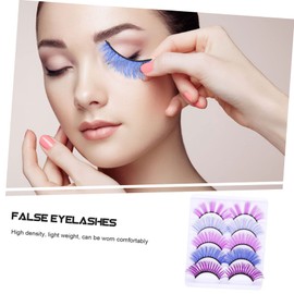 Minkissy 5sets Wispy Lash Extensions Fake Eyelashes Lightweight Instant Eye Makeover 5pairs*5