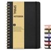 Lined Spiral Journal Notebook, A5 Hardcover Spiral Journals for Women
