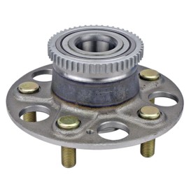 Bode-man 2pc Rear Driver and Passenger Side Wheel Hub Bearing Assembly for 2002-2006 Acura RSX for 2004-2005 Honda Civic Si and SiR Only