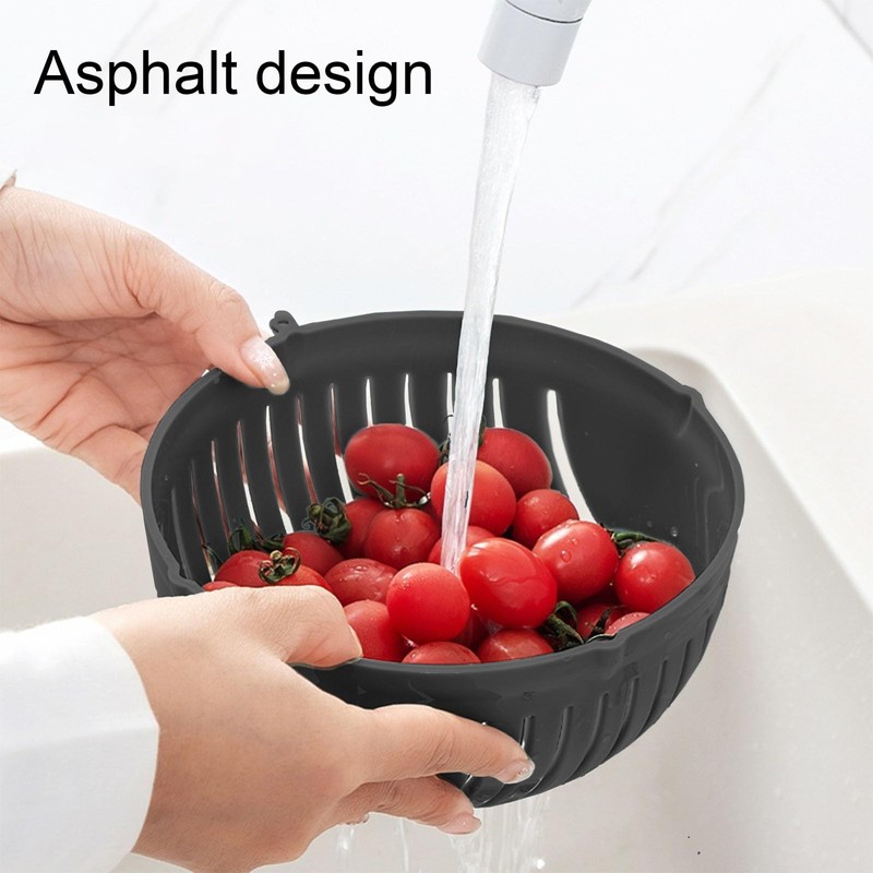 MUNSKT Fruit and Veg Cutter Bowl, Non-Stick Vegetable Chopper Slicer,Vegetable