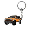 LSAUTO Car Keychain Compatible with Ford Bronco. Alloy Car Pattern
