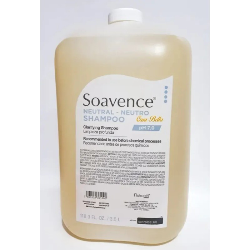 Shampoo Neutro Ph 7 Nutrapel 3.5 Litros - Galon