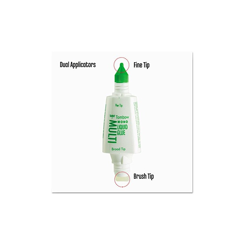 Tombow 52190 overol Multi Líquido Pegamento, 8.6 onzas, Botella
