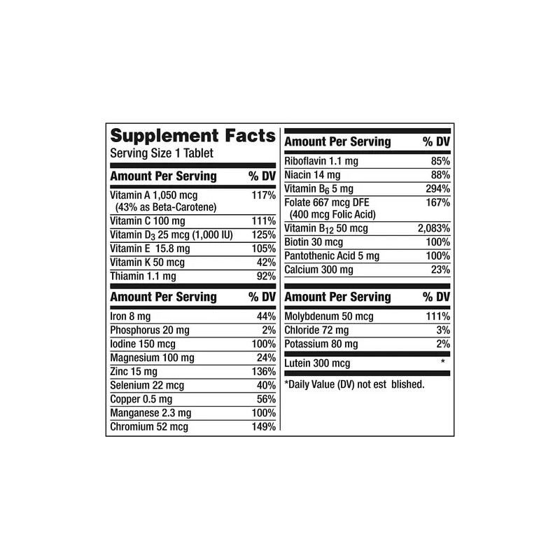 Centrum Silver Multivitaminico Mujer 50 + 200 comprimidos Sin sabor