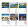 2025 A4 British Coast Calendar. One Month to View. A3