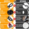 Rope Dog Leash 6 FT: Heavy Duty Leashes with Swivel