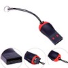 FunDisc USB 2.0 MicroSD T-Flash TF Memory Card Reader whistle