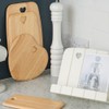 T&G 10881 Colonial Home Rectangular Chopping Board with Heart Cut-Out