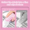 IOMDRWU 3+1 Pack Rubber Erasers Sliding Retractable Eraser, Soft Cute
