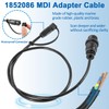 1852086 MKR-MDI-2 MDI Transducer Adapter Cable Replacement for Humminbird Helix