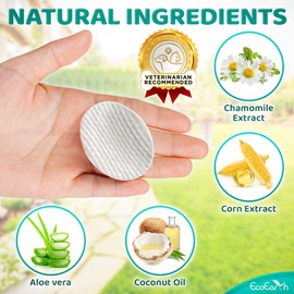 EcoEarth 100 pcs Pet Eye Wipe+ 50 pcs Pet Ear Wipes