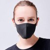 SHOP-STORY Unisex Nose Mouth Mask Breathable Reusable Polyurethane Anti-Dust Black