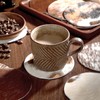 Hushee 12 Pcs Cowhide Coasters Natural Cowhide Drink Coasters Round