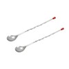 Soro Essentials- 11" Stainless Steel Bar Spoon with Red Knob