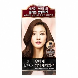 Ryo Uachae Gray Hair Dye 6C Coffee Brown Hair Dye Pigment Hair Color or Dye Product Brown Cash on Delivery or Pay upon Order / 려 우아채 그레이 염색약 6C 커피브라운 모발 염색 색소 헤어 컬러 나 염제 제품 갈색 착불 또는 주문시 결제