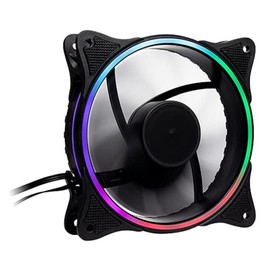 Inter-Tech RGB Fan 120 mm for IT-3303 Hornet and IT-3306 Cavy, Black
