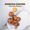 HONGBAKE Large Flat Cookie Sheet No Edges, Nonstick Insulated Baking
