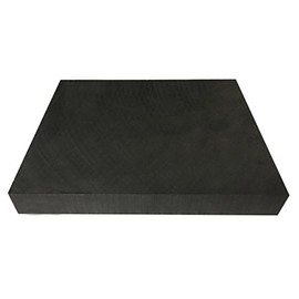 Isomolded Graphite Plate, Ground, 1"H x 4"W x 6"L, Each