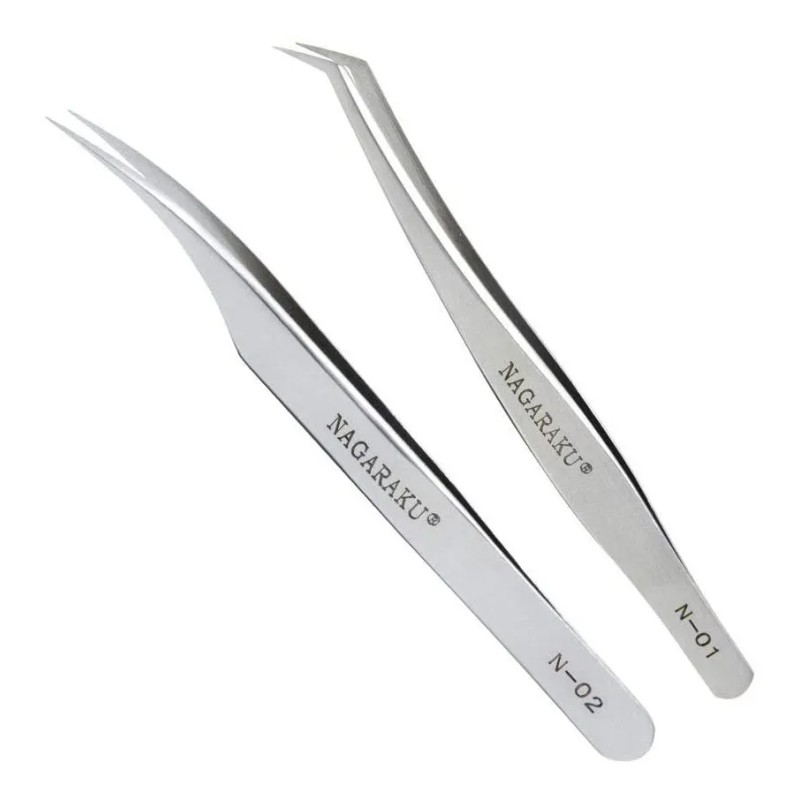 Pinzas Extensiones De Pestañas Nagaraku N-02