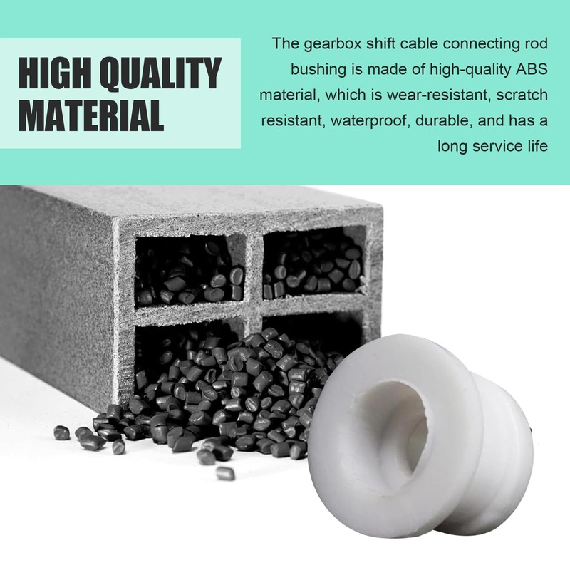 GRANDI 2 PCS Shifter Cable Bushing Cover Kit, Transmission Shift