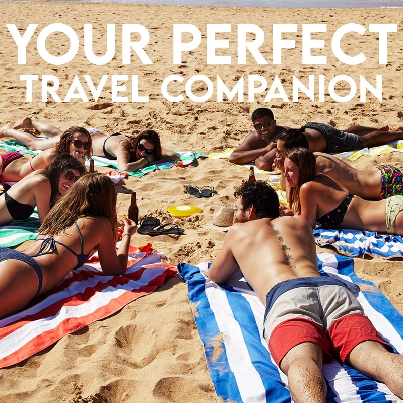 Dock & Bay Beach Towel - Quick Dry, Sand Free