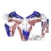 2002-2009 KLX 110 Merica USA Senge Graphics Base Kit Compatible