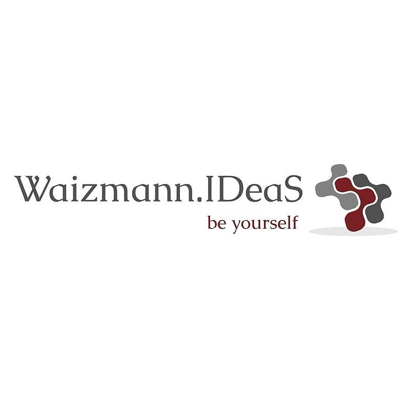 Waizmann.IDeaS® 1 x ID Badge Set Neck Strap Yellow Lanyard