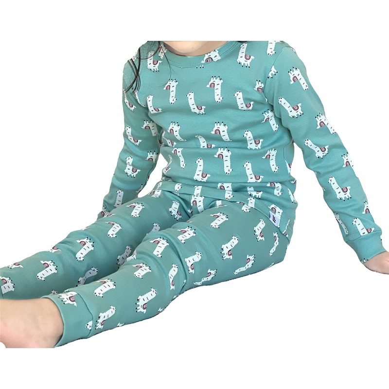 LittLong 12M-5Y - Conjunto de pijama de 2 piezas para