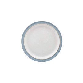 Denby 381048904 Elements 4 Piece Medium Plate Set, Blue