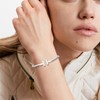 APUUESN Sterling Silver Bangle Ring Set for Women Silver/Gold/Rose Gold,