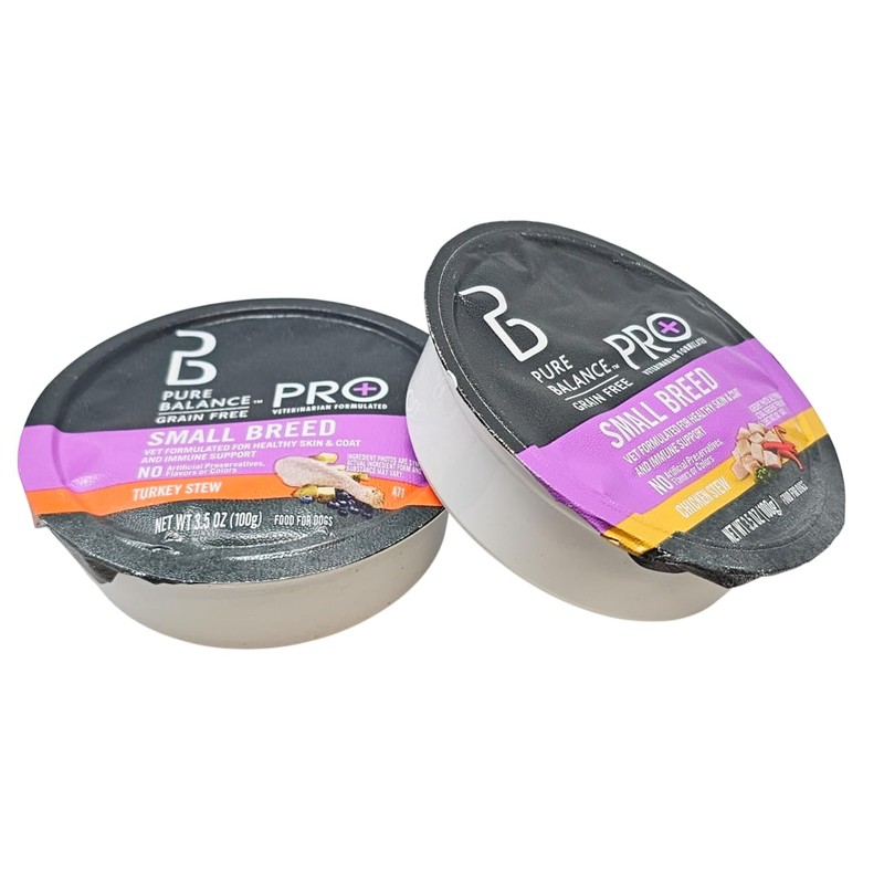 Pure Balance Pro+ Small Breed Turkey and Chicken Stew Wet