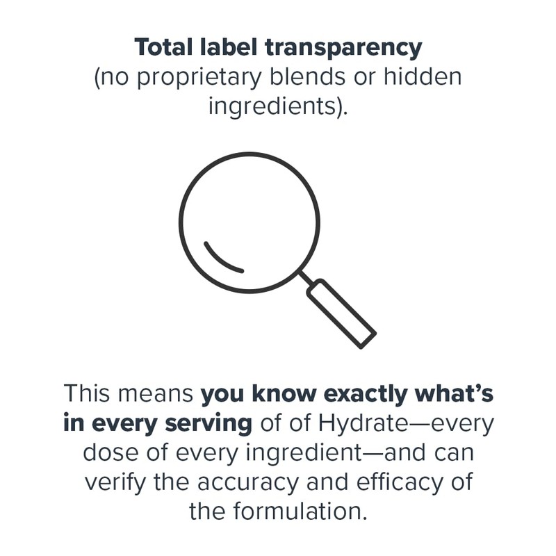 LEGION Hydrate Electrolyte Powder (20 Serving, Stick Packs) (20 Serving,