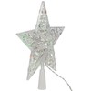 LED Lighted Battery Operated Color Changing Jeweled Star Christmas Tree