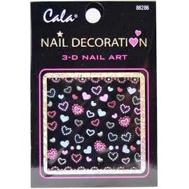 Cala Heart 86286 3d nail art sticker