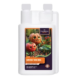 Prevegenics Grow 'em Big | (32 fl. oz.) | Professional Grade Microbial Solution for Giant Growers | Liquid Plant Food | Enhances Soil Health, Root Development, and Nutrient Uptake