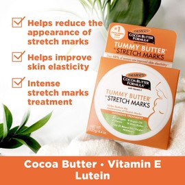 Palmer's Cocoa Butter Formula, Crema con Vitamina E, Pack de 3 x 125 gr